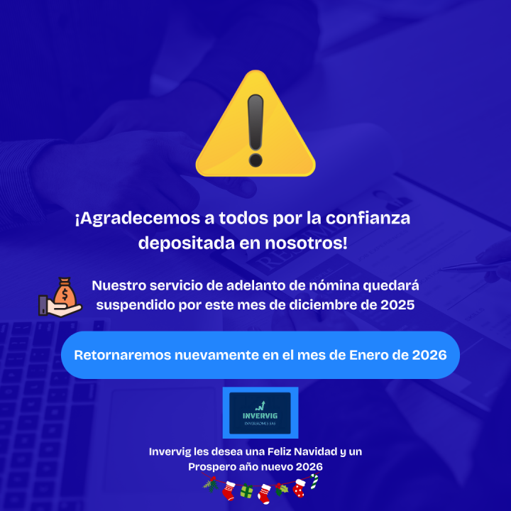 Invervig Prestamos Suspendidos